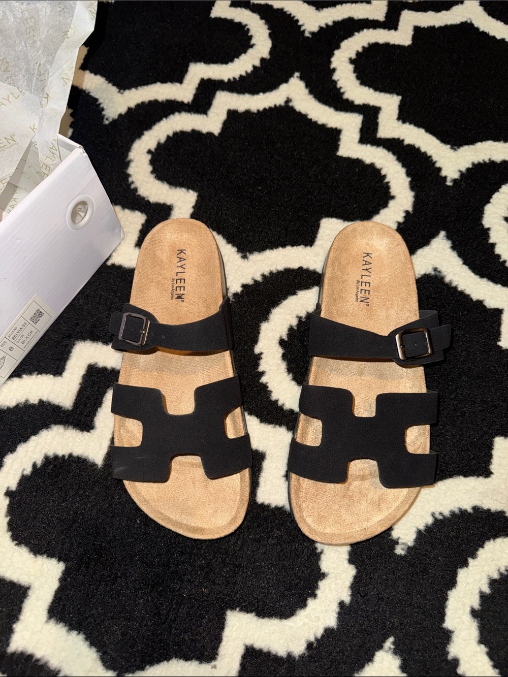 Womens Buckle Sandal